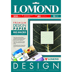 0935041 Lomond Бумага Премиум Био Макро/Premiun Bio Macro Mat 230/А4/10л