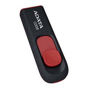 Флэш-диск A-Data 08 Gb С008 BlackRed (10)
