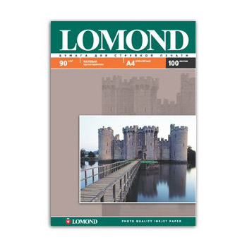 0102001 Lоmond IJ А4 (мат) 90г/м2 (100 л) (19 шт/к)