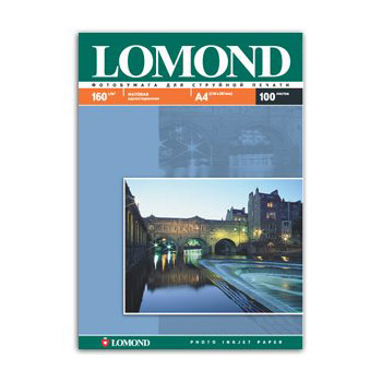 0102005 Lоmond IJ А4 (мат) 160г/м2 (100 л) (12 шт/к)