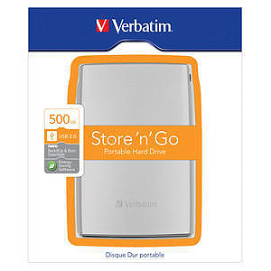 Verbatim HDD 2.5 USB 500Gb GT 8 mb (5400rpm) red & white (2)